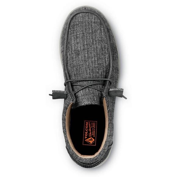 VOLCOM Men's Grey Chill MaxTRAX® Composite Toe Slip-On Oxford Work Shoes | NEW! - Picture 4 of 15